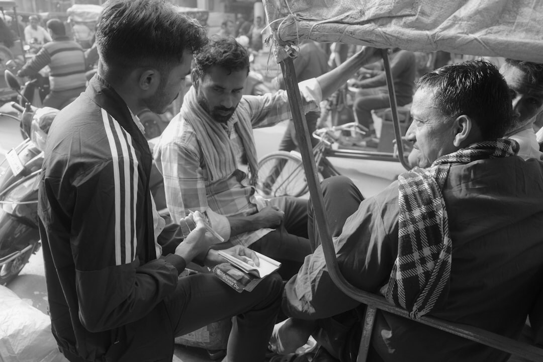 local people discussing fashion