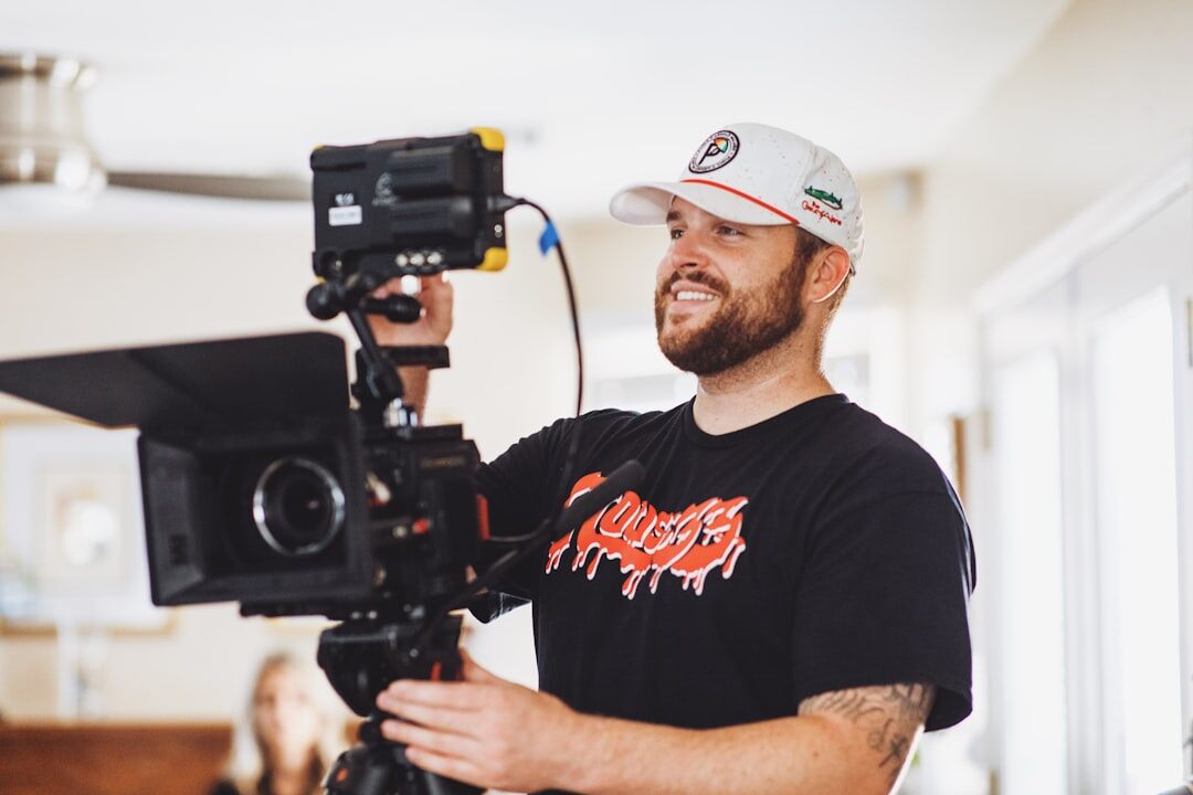 film set behind scenes
