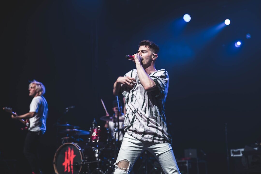 local singer on stage comeback